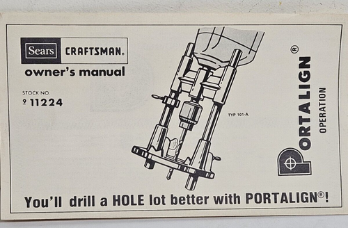Sears Craftsman / Portalign 911224 Precision Drill Guide - Picture 7 of 9