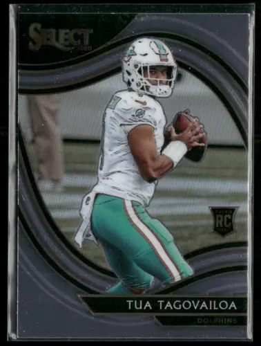 2020 Panini Select Field Level Tua Tagovailoa RC #345 Miami Dolphins