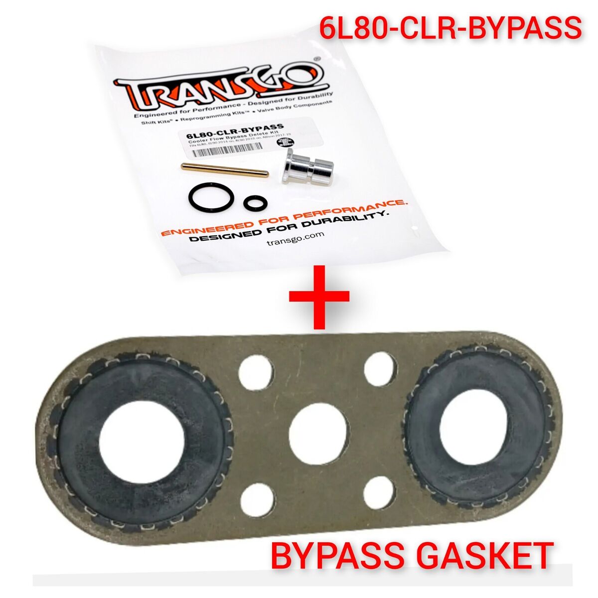 TransGo Cooler Flow Bypass Delete Kit GM 6L80/6L90 TransGo Cooler Flow Bypass Delete Kit GM 6L80/6L90