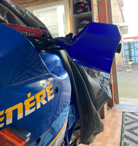 Schwarze Bürste Handprotektoren für Yamaha XT350 XT 600 TENERE XTZ750 TT350 TT600 - Bild 6 von 12