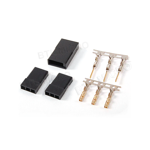 5 Sets Male & Female Pairs Servo Connectors Futaba, JR, Spektrum, HiTec - Picture 2 of 2