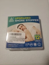 Hiwill Upgraded Snore Stopper Snoring Solution (4 Nose Clips & 8 Nasal Dilators)