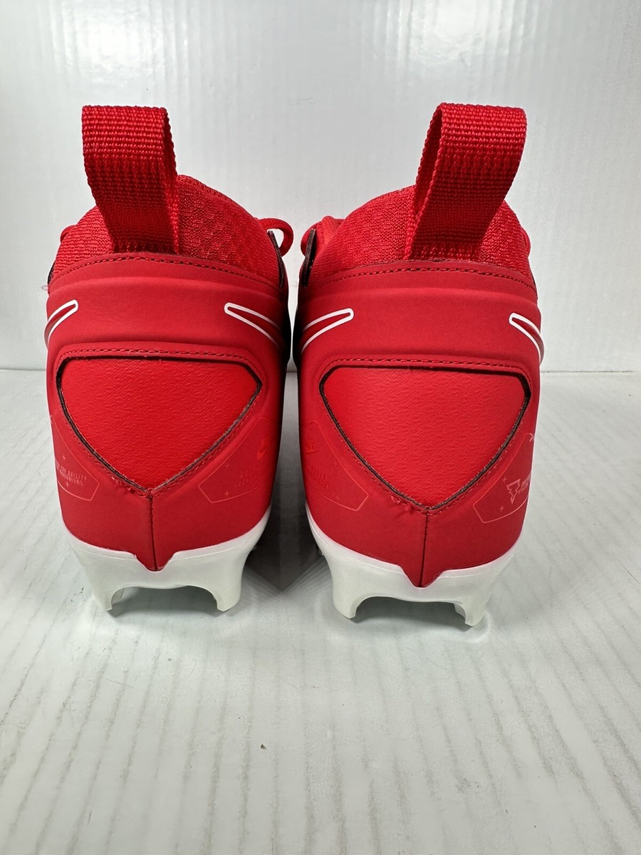 Nike Alpha Menace Pro 3 Football Cleats University Red Mens  display picture 1