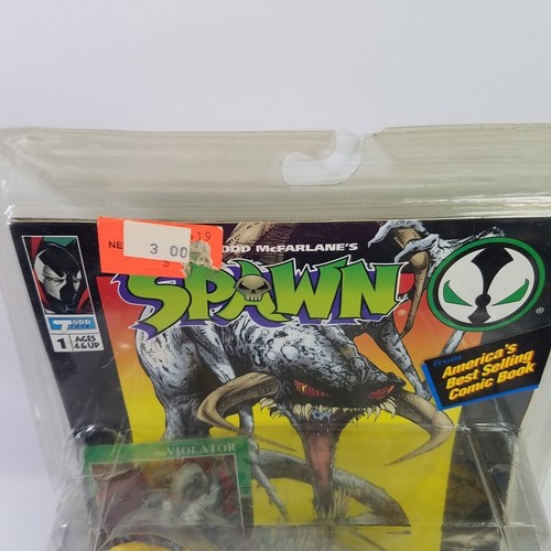 Todd McFarlane Spawn Violator Action Figure Plus Comic Book Item 10104 6" - Picture 3 of 7
