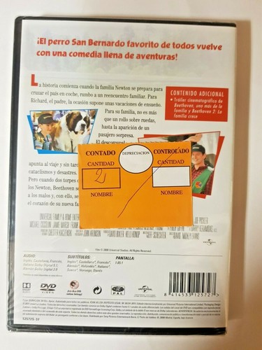 PELICULA DVD BEETHOVEN 3 DE EXCURSION CON LA FAMILIA PRECINTADA - Imagen 3 de 6