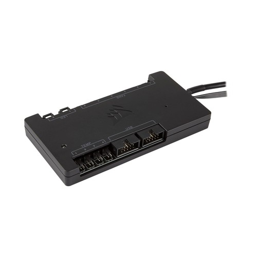 Corsair Commander Pro LED- und Lüftersteuerung 6-Kanal Temp 9-Pin-USB   #329715 - Afbeelding 1 van 5