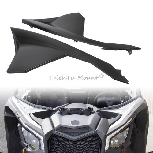 2PCS Motorcycle Front Decorating Fender Unpainted For Can-Am Maverick X3 MAX DS - Picture 2 of 19