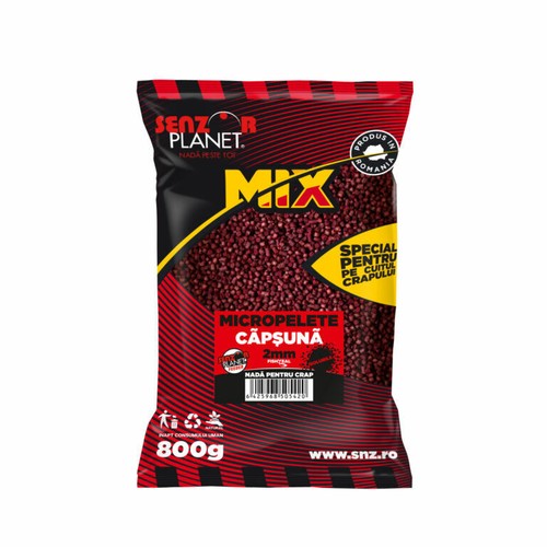 Pellet solubile fishmeal alla fragola – Diametro 2 mm. Confezione da 800 g - Imagen 4 de 5