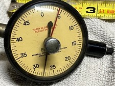 Federal Products Corporation Dial Indicator,  Harry Dieter Co Detroit Mi W/ Stop