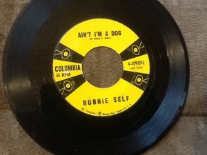 Ronnie-Self-Ain-039-t-I-039-m-A-Dog-Rocky-Road-Blues-Columbia-45