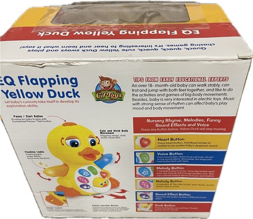 EQ Flapping Yellow Duck Let baby's curiosity take itself to develop - Picture 3 of 8