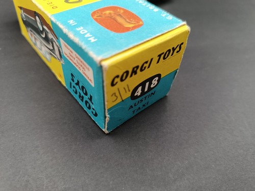 Toys CORGI Nr. 418 - Austin Taxi - Bild 9 von 10