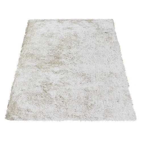 Eco-Friendly Hand Tufted Shag Polyester Area Rug Solid White BBH Homes BBK00101 - Picture 86 of 100