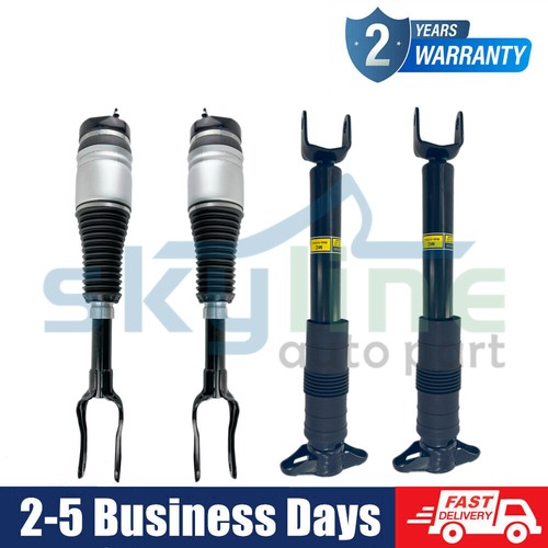 4x Front Rear Air Suspension Shock Struts Fit Jeep Grand Cherokee WK WK2 11-15 - Picture 1 of 13