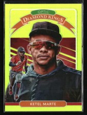 Ketel Marte 2020 Donruss Optic DK Lime Green #28 Baseball Card