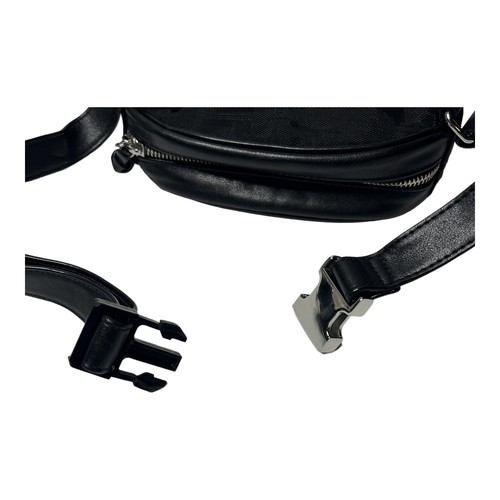 Victorias Secret Graphic Bloom Oval City Belt Bag Black White Fanny Waist Pack - Picture 5 of 8