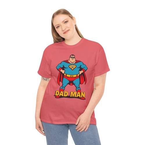 Lustiges T-Shirt Papa Mann Superheld Comic - Herren Vatertag Geschenk Shirt - Bild 7 von 29