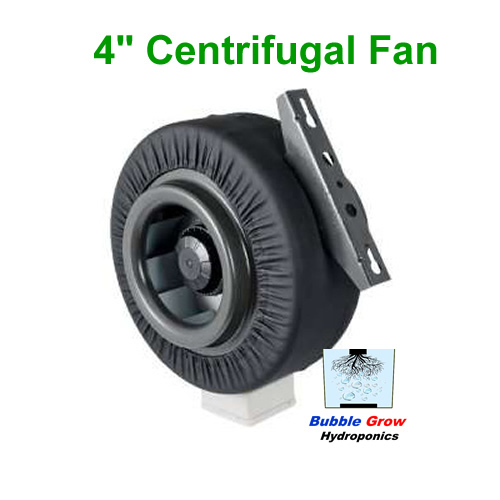 CENTRIFUGAL FAN VENTILATION EXHAUST FAN 4"/100MM VENT DUCT EXTRACTOR METAL BLADE - Picture 1 of 1