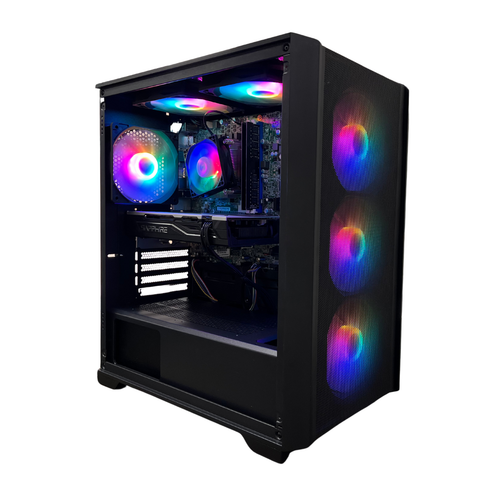 PC desktop da gioco RGB Intel i7 3,40 GHz 32 GB SSD Nvidia RTX 3060 WIN10 WIFI 6 BT - Foto 2 di 10