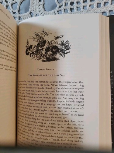The Chronicles of Narnia Complete C. S. Lewis hardcover Lion Witch and Wardrobe - Foto 16 di 16