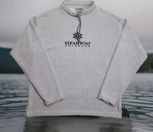 Sudadera De Colección Sansegal Para Hombre Talla Mediana Hecha en EE. UU. Stemboat Colorado - Imagen 1 de 5