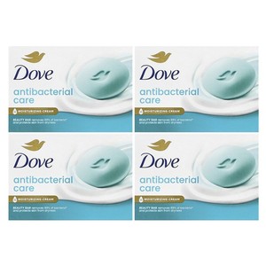 8 X Dove Care Protect Moisturizing Antibacterial Bar Soap 3.75 Oz 4 Ct (8 Pack)