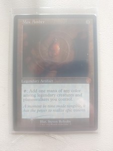 モックスアンバー 初版 foil モックス・アンバー foil 日本語 初版 Mox Amber Amazon.co.jp