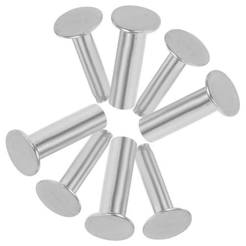4 Paia Rivetti Manico Coltello Cucina Lavoro Acciaio Inox Riparazione Pop - Foto 2 di 12
