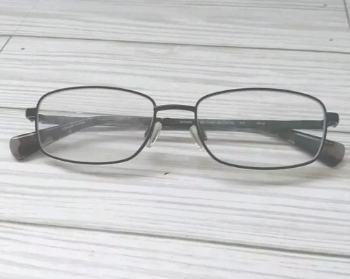 COLE HAAN Eyeglass Frames ONLY CH4003 10 15 140 DARK GUNMETAL RECTANGULAR - Picture 2 of 8