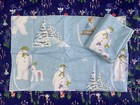 The Snowman Raymond Briggs Pillowcase Pair New Snowdog