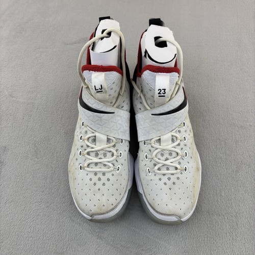 Nike LeBron Schuhe Herren 11 Weiß Rot 14 XIV Flip The Switch 852405-103 Sneaker - Bild 2 von 12