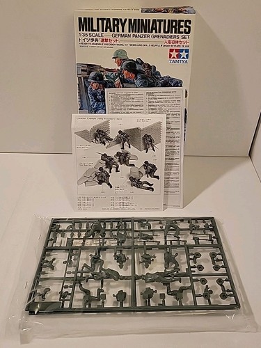 Juego completo modelo Panzer Grenadiers alemanes de la Segunda Guerra Mundial TAMIYA escala 1/35 - Imagen 5 de 10