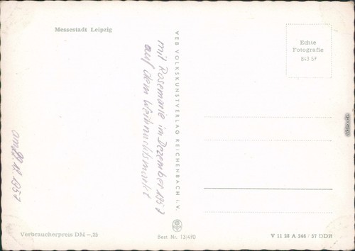 Leipzig Zoo, Altes Rathaus, Völkerschlachtdenkmal, Hauptbahnhof 1957 - 第 3/3 張圖片