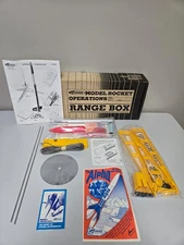 ESTES Model Rocket Airwalker Starter Set w/ Instructions + Operations Range Box