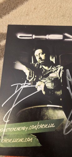Chevelle Autographed Promotional Photo 11" x 8.5". Estate Find - Picture 7 of 23