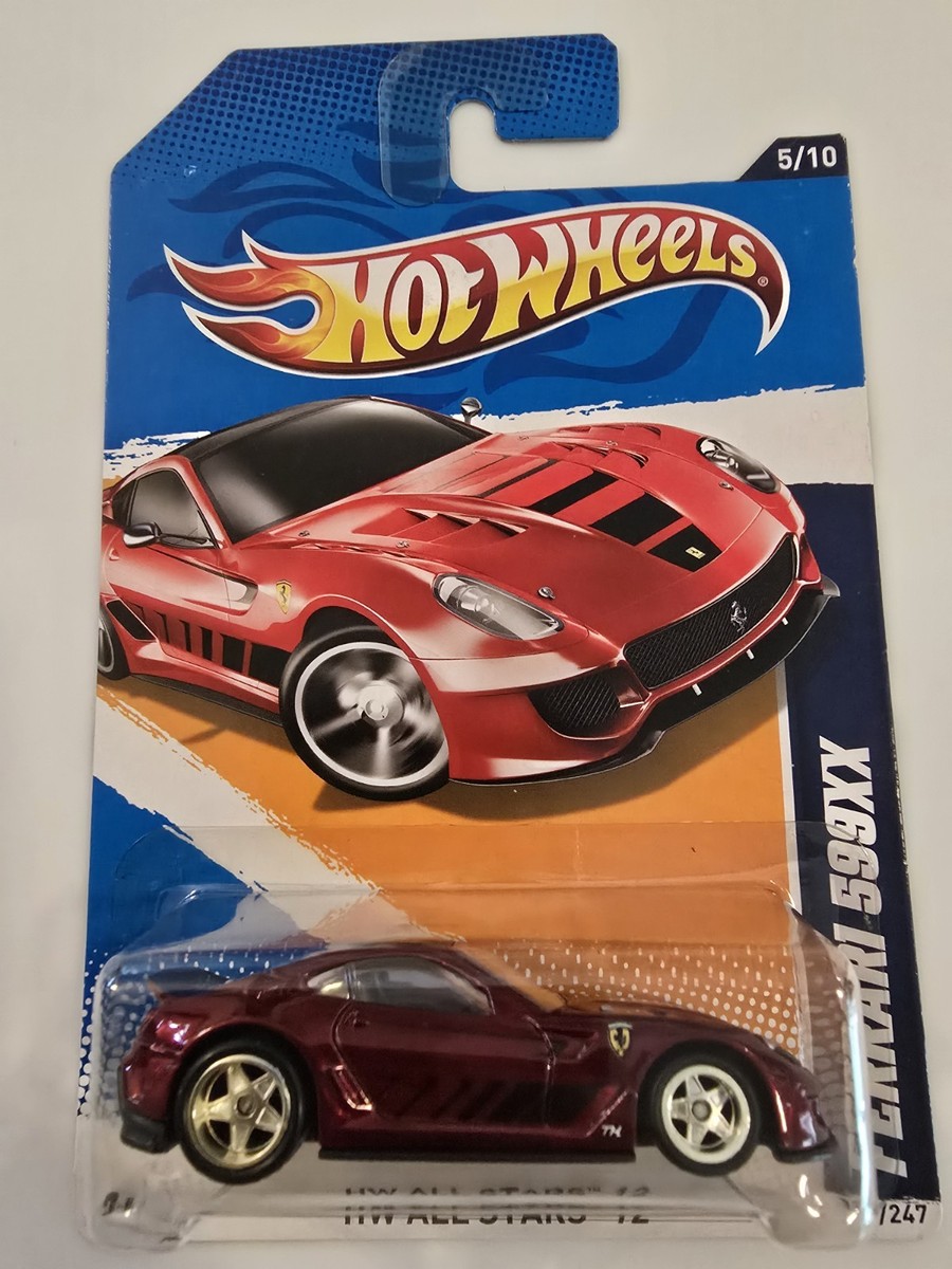 ホットウィール 599XX STH Hot Wheels 2012 SUPER Treasure Hunt Ferrari 599XX Ex Cond