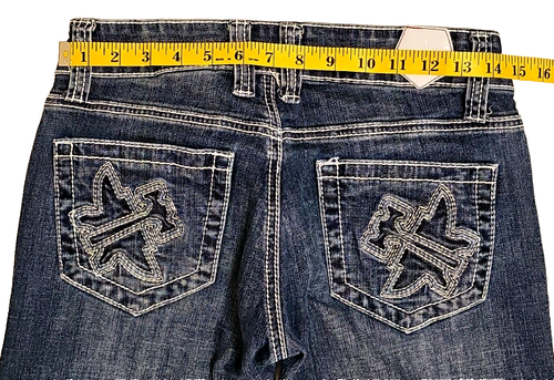 TIN HAUL 28 XL Damen Teen Mädchen 5 Pocket Jeans - Bild 4 von 15