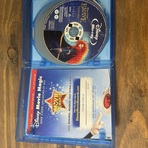 Blu Ray BRAVE Blu Ray And CD Disney Kids - Picture 3 of 4