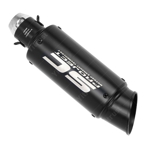 Deslizable para Yamaha MT-03 YZF R3 2015-2025 escape tubo de cola media silenciador puntas negro - Imagen 8 de 15