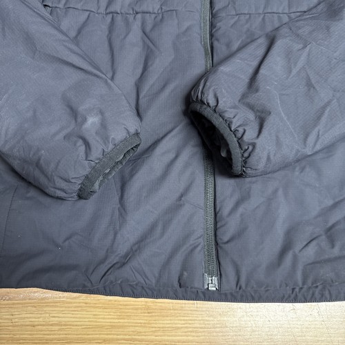 Men's Large Marmot Black Hooded Full Zip Jacket - Picture 2 of 10