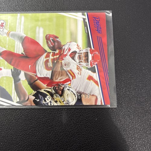 CLYDE EDWARDS-HELAIRE 2020 Prestige Blue Xtra Points 25/99 Rookie RC #318 - Picture 3 of 5