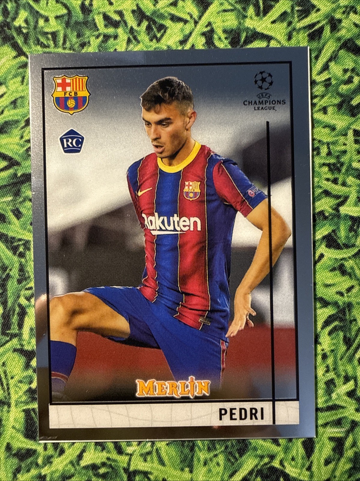 2020-21 Topps Merlin Chrome UCL - Pedri #89 (RC)