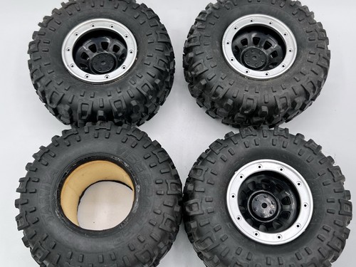 RC Tamiya Vise Crawler Tires With Wheel Hub Set Of 4 - Bild 7 von 12