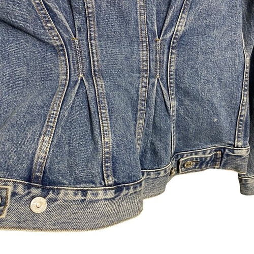 Citizens of Humanity Brynn plissierte Cinch Taille Medium Wash Jeansjacke Medium - Bild 12 von 15