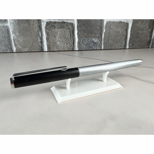 Montblanc 1120 Fountain Pen – Silver Barrel & Black Cap – Germany – Vintage - Picture 11 of 12