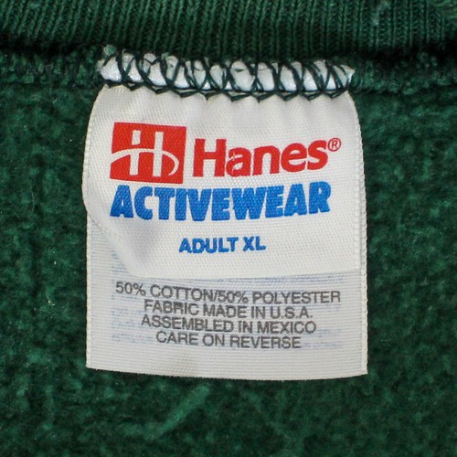 Hanes Give A Hug Get A Hug Sweatshirt Women's XL Green, Long Sleeve, Pre-Owned - Picture 4 of 5