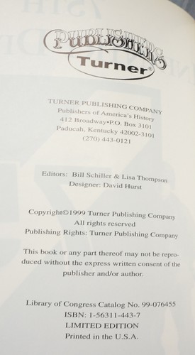 75th Infantry Division History Ltd Ed Leather Bound Hardback Military Turner - Foto 3 di 4