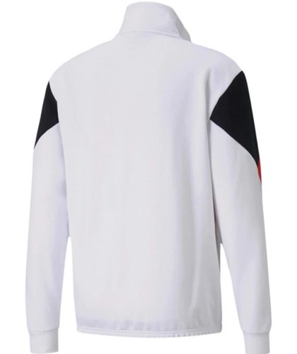 Puma Herren Rebel Viertelreißverschluss Fleece Sweatshirt ~ Large - Bild 8 von 8