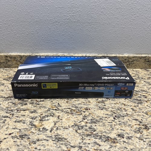 Panasonic DMP-BDT210P Schwarz Blu-Ray Disc Player Touch Free Sensor NEU