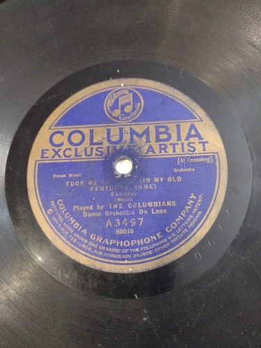 7 Antique Records Columbia Victor Harmony Silver Star 78 RPM 10" AS IS READ!! - Foto 10 di 24